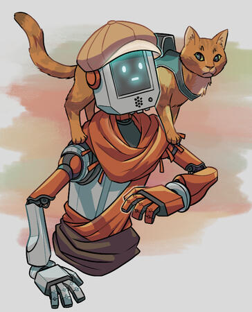 Clem and the Cat - Stray